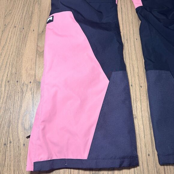 Montec Fawk Ski Snowboard Waterproof Pants Bibs Overalls Pink Black Size Small - Picture 9 of 15